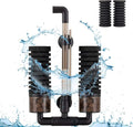 hygger Double Sponge Aquarium Filter with Ceramic Media
