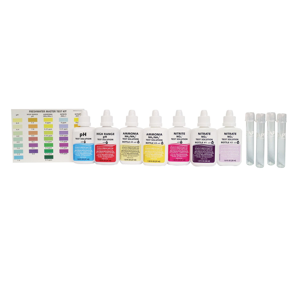 API Freshwater Master Test Kit contents