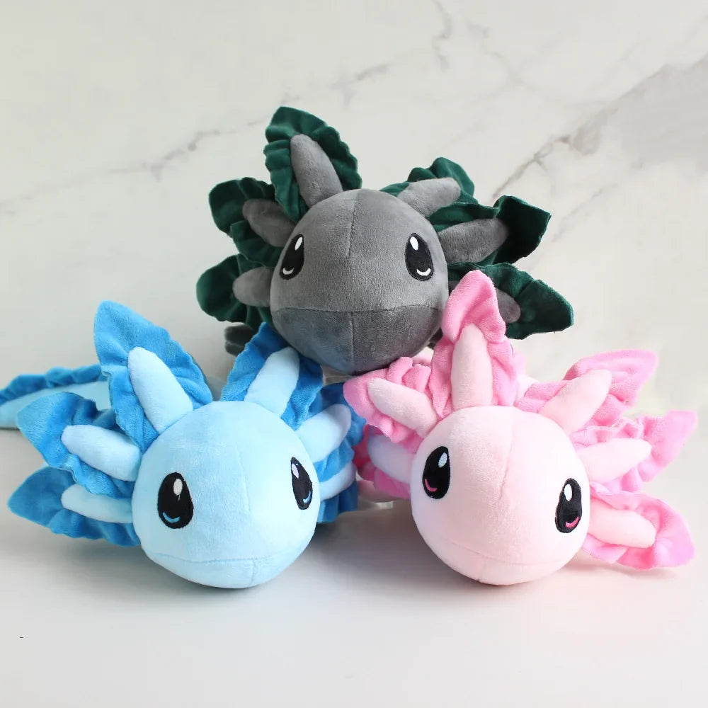 17.7-Inch Kawaii Axolotl Plush Toy