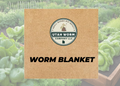 Worm Blanket, 2 ft × 2 ft Jute Bin Cover from Utah Worm Company